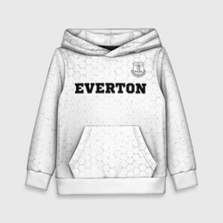 Детская толстовка 3D Everton sport на светлом фоне посередине