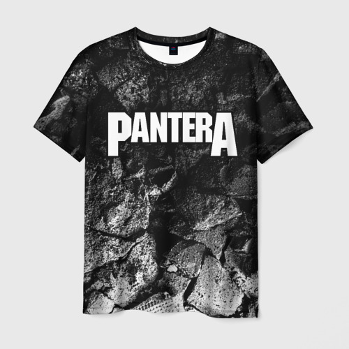 Мужская футболка 3D Pantera black graphite, цвет 3D печать