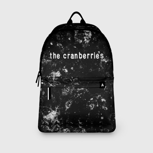 Рюкзак 3D с принтом The Cranberries black ice, вид сбоку #3