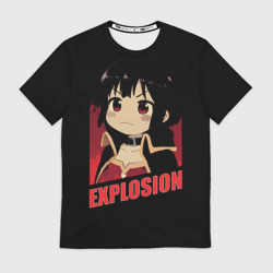 Мужская футболка 3D Megumin Explosion