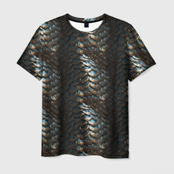 Классическая старая  броня текстура – Мужская футболка 3D с принтом купить со скидкой в -26%