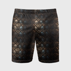 Классическая  старая броня текстура – Мужские шорты спортивные с принтом купить