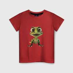 Милый малыш динозаврик – Детская футболка хлопок с принтом купить со скидкой в -20%