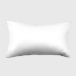 Подушка с принтом Аутист значок для любого человека, вид сзади №1. Цвет основы: белый