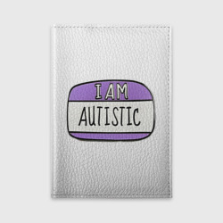 Обложка для автодокументов Аутист значок