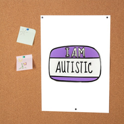 Постер Аутист значок - фото 2