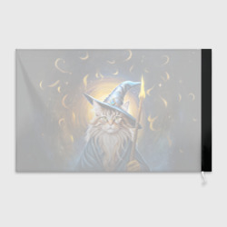 Флаг 3D Кот Мейн Кун волшебник - фото 2