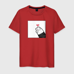 Like paw – Мужская футболка хлопок с принтом купить со скидкой в -20%