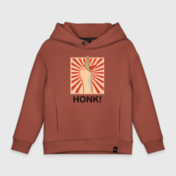 Детское худи Oversize хлопок Гусь honk