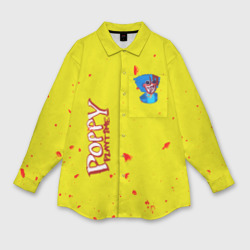 Женская рубашка oversize 3D Poppy Playtime Хагги Вагги монстр