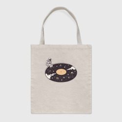 Шоппер BioNature Космонавт музыкальная пластинка