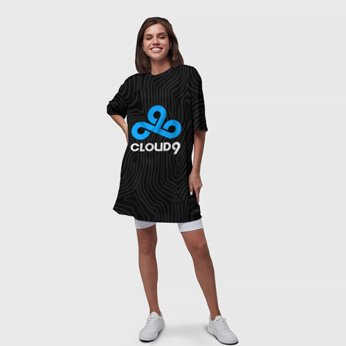 Платье-футболка 3D Cloud9 hi-tech, цвет 3D печать - фото 5