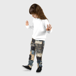 Детские брюки 3D Заплатки пэчворк на джинсе - фото 2