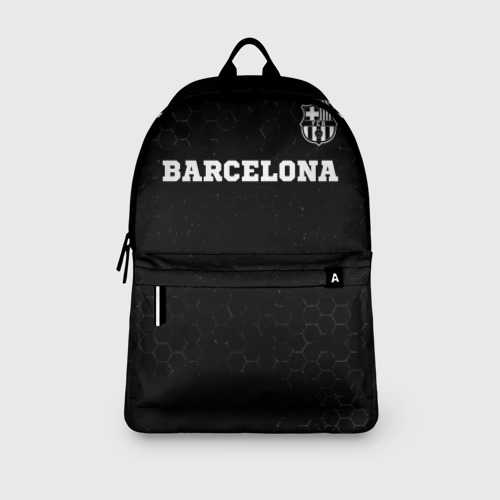 Рюкзак 3D Barcelona sport на темном фоне посередине - фото 4