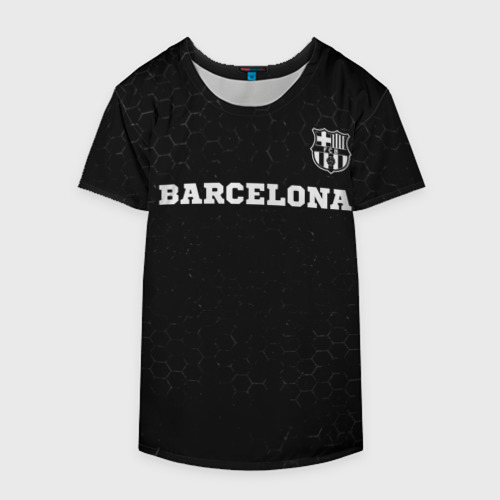 Накидка на куртку 3D Barcelona sport на темном фоне посередине, цвет 3D печать - фото 4