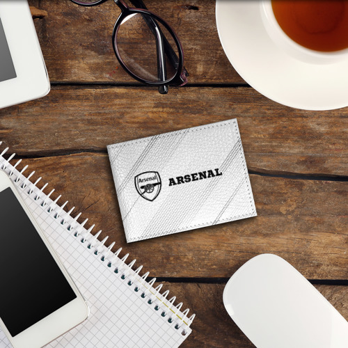 Обложка для студенческого билета Arsenal sport на светлом фоне по-горизонтали - фото 3