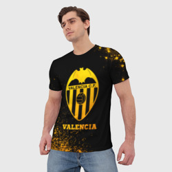 Мужская футболка 3D Valencia - gold gradient - фото 2