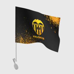 Флаг для автомобиля Valencia - gold gradient