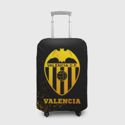 Чехол для чемодана 3D Valencia - gold gradient