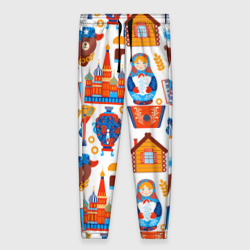 Женские брюки 3D Русские народные традиции