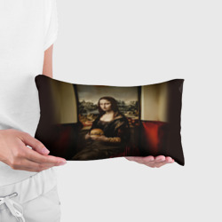 Подушка 3D антистресс Мона Лиза и большой гамбургер - фото 2
