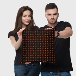 Подушка 3D Крабики на черном фоне - фото 2
