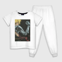 Детская пижама хлопок Стальной алхимик Эдвард Элрик