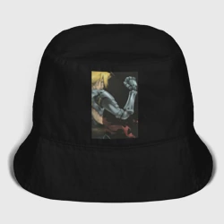 Детская панама хлопок Стальной алхимик Эдвард Элрик