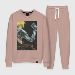 Женский костюм хлопок Стальной алхимик Эдвард Элрик