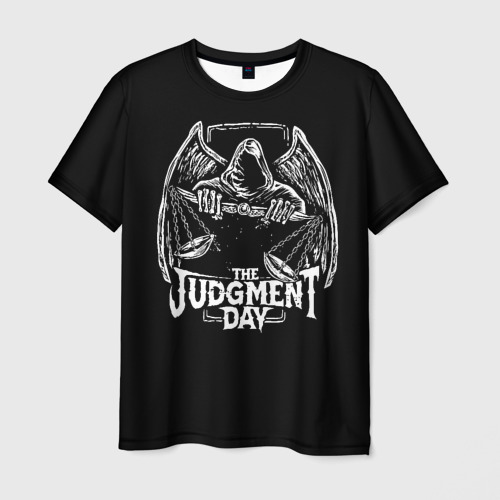 Мужская футболка с принтом The Judgment Day, вид спереди №1