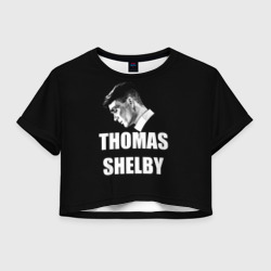 Женская футболка Crop-top 3D Thomas shelbi 