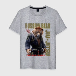 Мужская футболка хлопок BJJ Bear