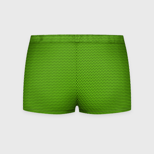 Мужские трусы 3D Кислотный зелёный имитация сетки, цвет 3D печать - фото 2