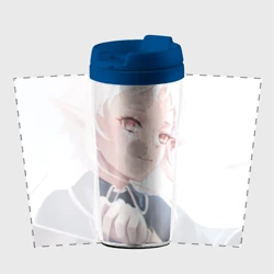 Термокружка-непроливайка Реинкарнация Безработного Сильфиетта smile - фото 2