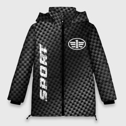 Женская зимняя куртка Oversize FAW sport carbon