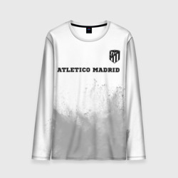 Мужской лонгслив 3D Atletico Madrid sport на светлом фоне посередине