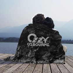Плед 3D Ozzy Osbourne black graphite - фото 2