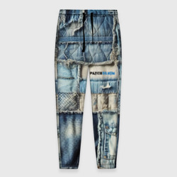 Мужские брюки 3D Patchwork denim - vogue