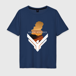 Мужская футболка хлопок Oversize House Arteides - Dune