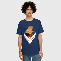 Мужская футболка хлопок Oversize House Arteides - Dune - фото 2