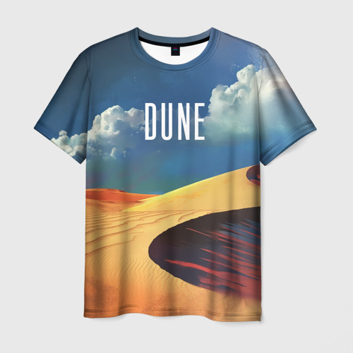 Мужская футболка 3D Sands - Dune, цвет 3D печать