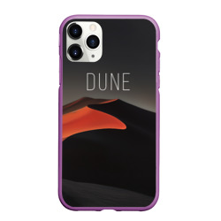 Чехол для iPhone 11 Pro Max матовый Дюна - песок
