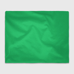 Яркий зелёный текстурированный в мелкий квадрат – Плед 3D с принтом купить со скидкой в -14%
