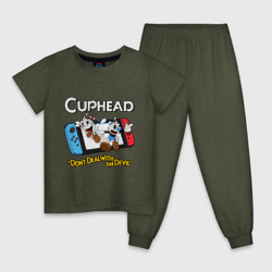 Детская пижама хлопок Switch cuphead 