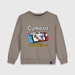 Детский свитшот хлопок Switch cuphead 