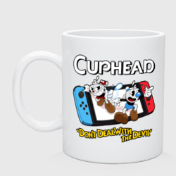 Кружка керамическая Switch cuphead 