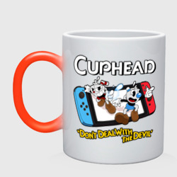 Кружка хамелеон Switch cuphead 