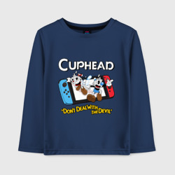 Детский лонгслив хлопок Switch cuphead 