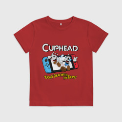 Детская футболка хлопок Switch cuphead 