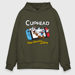 Мужское худи Oversize хлопок Switch cuphead 